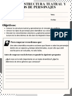 Guía de Estructura Teatral y Tipos de Personajes 1