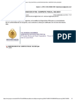 Gmail 20 SET 2022, 17:21 Hrs DISPOSICIÓN #06 AMPLIACIÓN. Caso Fiscal N.° 606014506-2021-342-0. 6 Págs