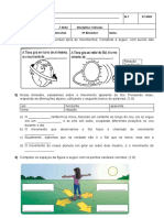 Avaliacao Bimestral Ciencias