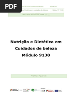 Manual Nutrição e Dietética em Cuidados de Beleza