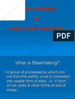 Basics of Steelplant Operation