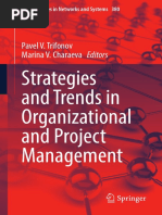 Strategies and Trends in Organizational and Project Management