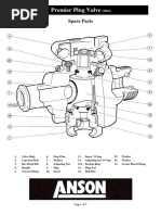 Premier Plug Valve Spare Parts