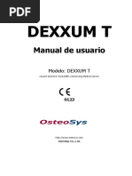 Dexxum T Manual (Spanish)