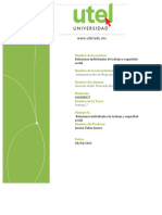 Nombre de La Materia: Relaciones Individuales de Trabajo y Seguridad Social