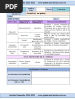 04 Septiembre - Soy Único y Me Quiero (2022-2023)