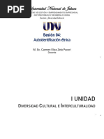 Sesion 4. Autoidentificación Cultural