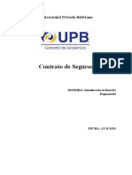 Contrato de Seguros