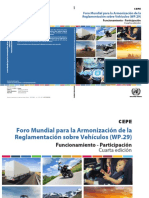 Foro Mundial para La Armonizacion WP 29 - Funcionamiento