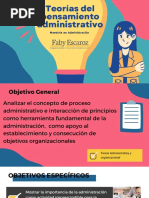 Teorías Del Pensamiento Administrativo