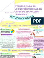 Estrategias para El Desarrollo Socioemocional