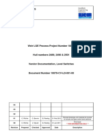 10079-CV-LD-001-00 Level Switches (Revision 01)