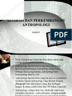 K.2. Sejarah Antropologi