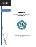 Laporan Kegiatan Partisipasi Kolaborasi Siswa Dalam Kegiatan Ekstrakurikuler