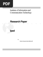 Research Paper: Institute of Information and Communication Technology