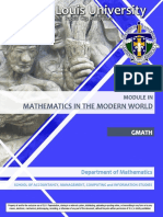 Mathematics in The Modern World - Module