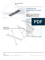 Plataforma Con Acero A36 - Análisis de Esfuerzos