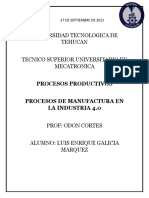 Ensayo Industria 4.0.. y Sus Impacto en La Industria