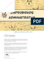 Mapas Mentais Improbidade Administrativa - Mapear Direito