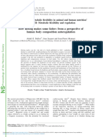 How Dieting Makes Some Fatter From A Perspective of Human Body Composition Autoregulation