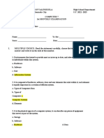 COMPUTER 7 1st Monthly Exam