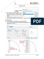 AutoCAD 2D UA8 - Ejercicios