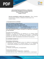 Guía de Actividades y Rúbrica de Evaluación - Unidad 2 - Fase 3 - Análisis de Operaciones Unitarias y Métodos de Conservación en La Industria Láctea