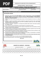 Ibfc 2021 Cohab SP Assistente Juridico Prova