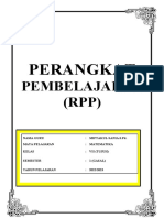 RPP Matematika Kelas 7 LURING PRINT