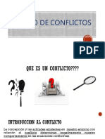 Presentacion SOBRE EL MANEJO DE CONFLICTOS PDF Del