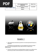 Boletín 1 Tema 1 ISO