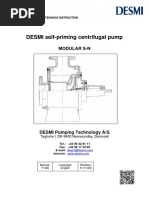 DESMI Self-Priming Centrifugal Pump: Modular S-N