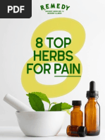 Top 8 Pain Herbs Ebook