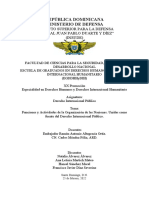 Grupo 5 Funciones y Actividades de La Organización de Las Naciones Unidas Como Fuente Del Derecho Internacional Público