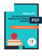 9 - Tecnología de Los Medios de Enseñanza - Aprendizaje