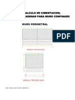 Memoria de Calculo Castillos Rancho