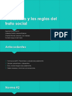 El Derecho y Las Reglas Del Trato Social