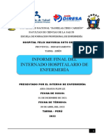 Informe Hospitalario