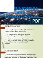 PORPOSIVE COMMUNICATION (Communication and Globalization