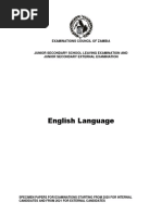 English Grade 9 Final Booklet