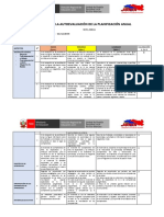 Rúbrica para La Autoevaluación de La Planificacion Anual