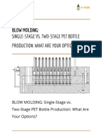 BLOW MOLDING Single Stage Vs Two Stage PET Bottle Production What Are Your Options