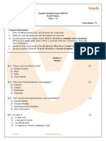 CBSE Class 6 Social Science Paper 1