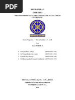 Kelompok 3 - Metode Substitusi Dan Metode Grafik Dalam Linear Programming