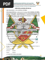 Especificaciones Tecnicas - Agua Mineral