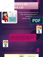 Experiencia de Aprendizaje