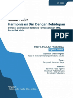 Modul Ajar Modul Projek - Bangunlah Jiwa Dan Raganya - Harmonisasi Diri Dengan Kehidupan - Fase D