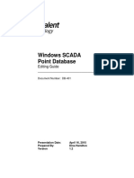 DB-401 Windows SCADA Point Database Editing Guide 1.2