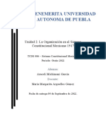 La Organización Del Gobierno en El Sistema Constitucional Mexicano 1917 - Araceli Michimani Garcia