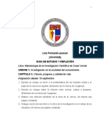 Problemática Del Ser Humano Actual y El Papel de La Ciencia en Aquella